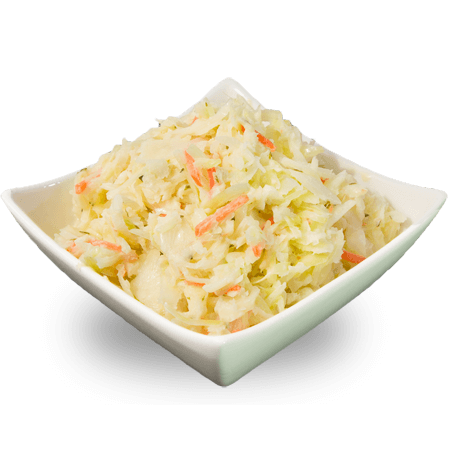 Salade de chou crémeuse blanche traditionnelle